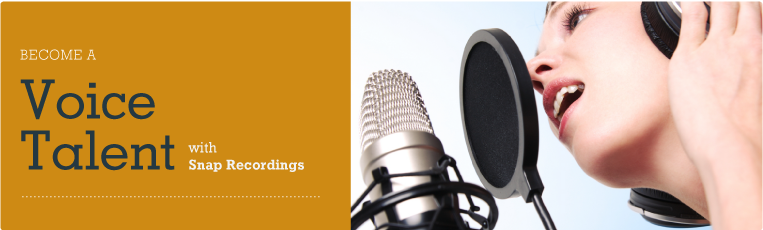 Become a voice talent